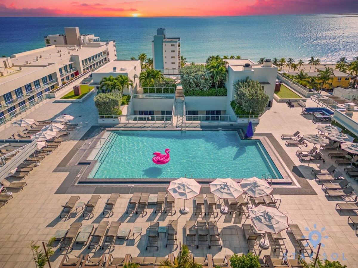 Rooftop Pool - Hollywood Beach Boardwalk Esterno foto