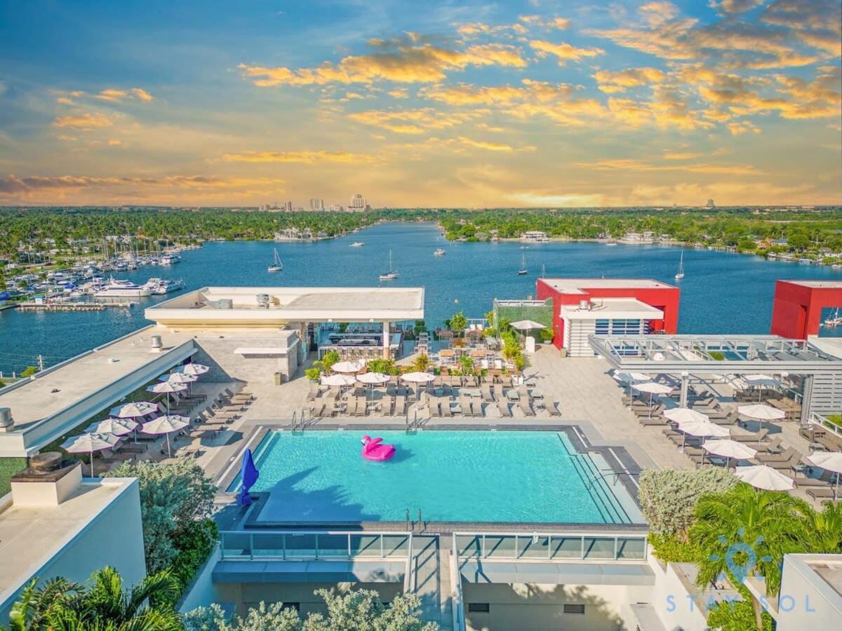 Rooftop Pool - Hollywood Beach Boardwalk Esterno foto