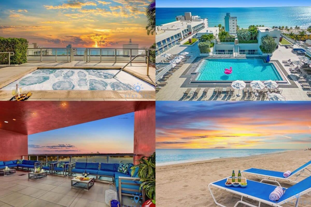 Rooftop Pool - Hollywood Beach Boardwalk Esterno foto